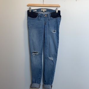 MOVING SALE! EVERYTHING MUST GO! Madewell Maternity Skinny Jeans -  side panels